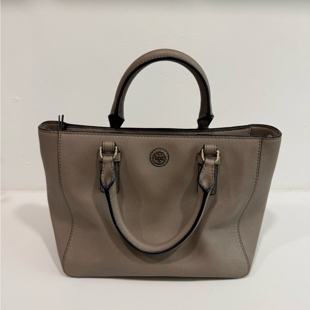 Taupe Tory Burch Handbag